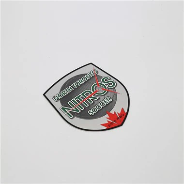 衣料品ブランドに使用されるシリコン熱転写ロゴ